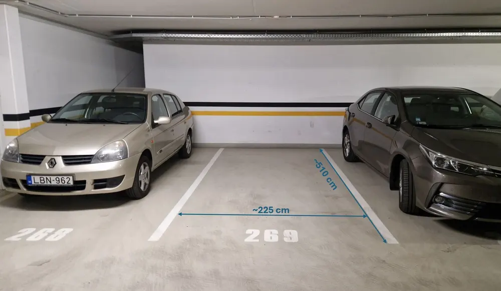 Kiadó garázs Angyalföldön – 12 m², 25 000 Ft/hó